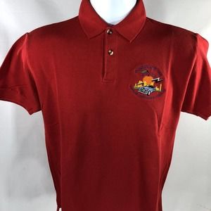 VTG Conclave 94 Atlanta Suns Up Tops Down Polo Shirt Medium 1994 90s Red Tee